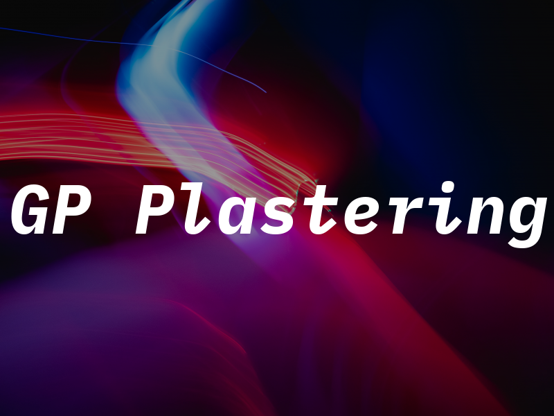 GP Plastering