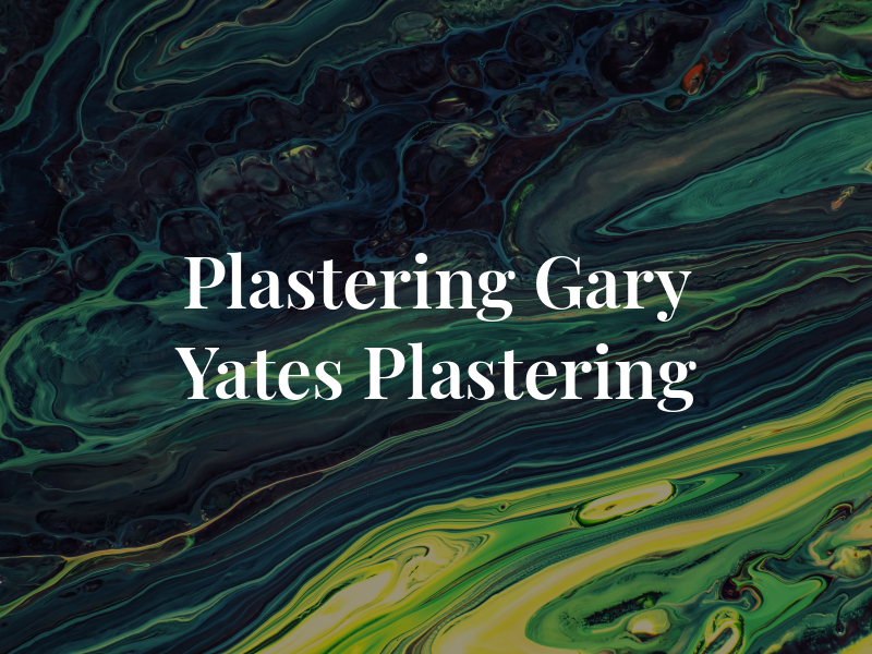 GY Plastering Gary Yates Plastering