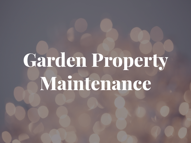 Garden & Property Maintenance