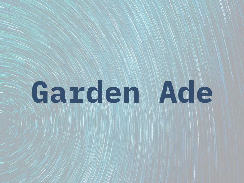 Garden Ade