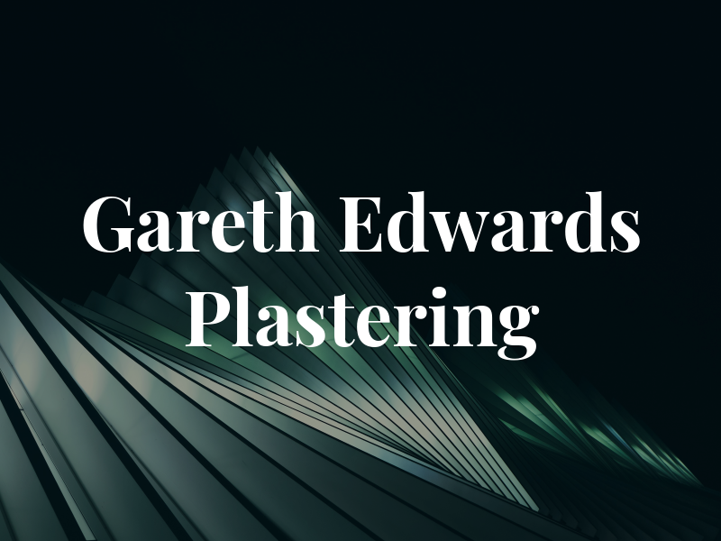 Gareth Edwards Plastering