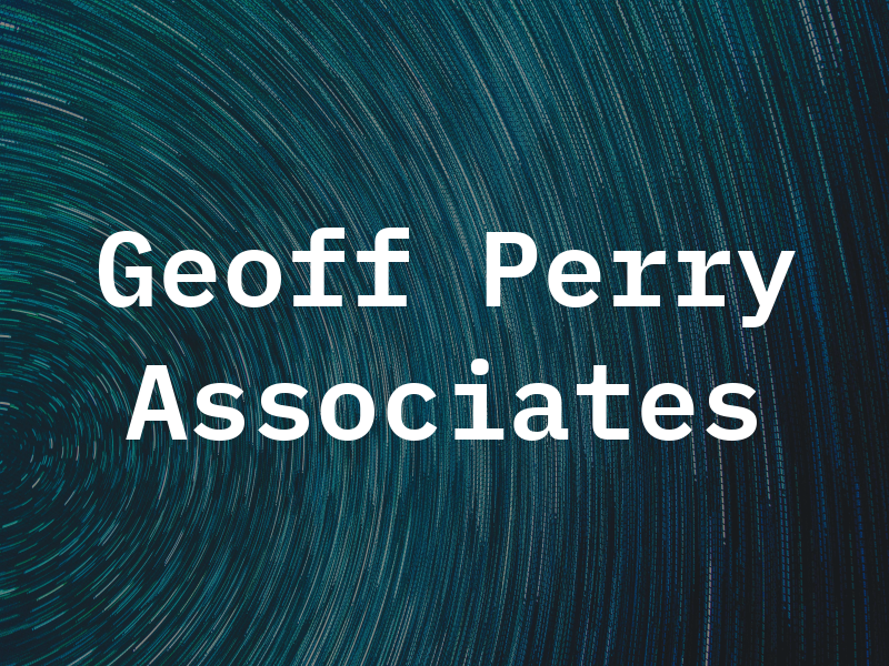 Geoff Perry Associates Ltd