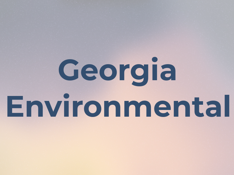 Georgia Environmental
