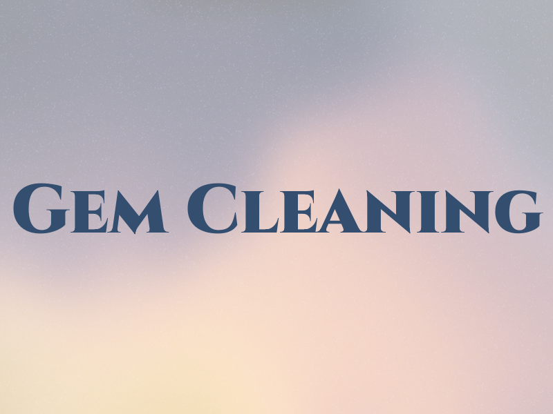 Gem Cleaning