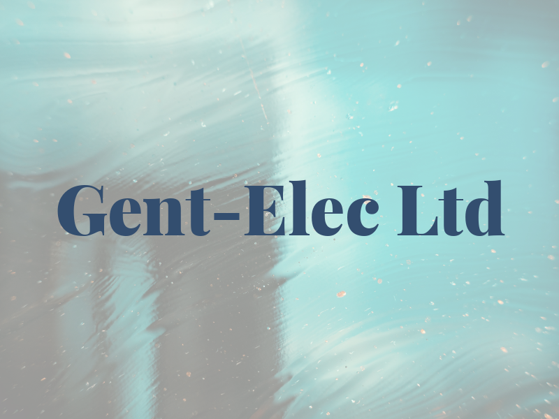 Gent-Elec Ltd