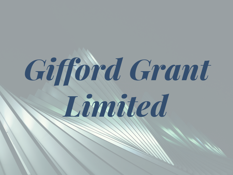 Gifford Grant Limited