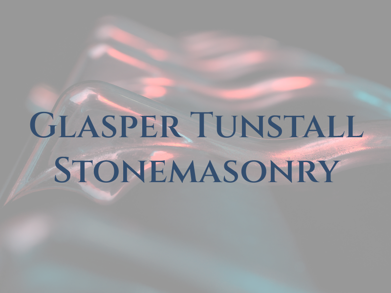Glasper Tunstall Stonemasonry Ltd