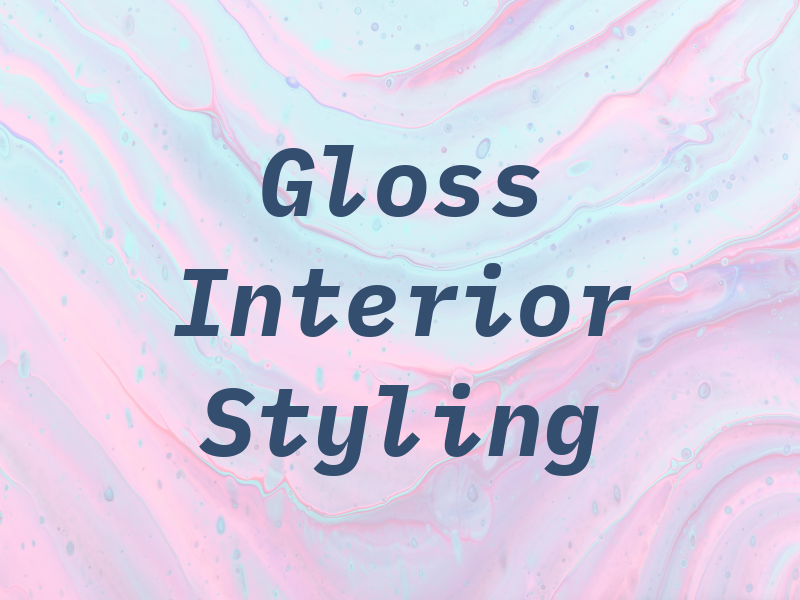 Gloss Interior Styling Ltd