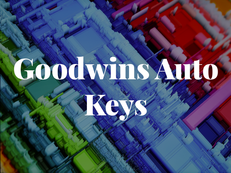 Goodwins Auto Keys