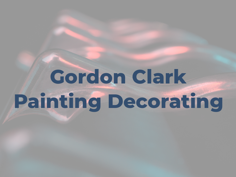 Gordon Clark Painting & Decorating