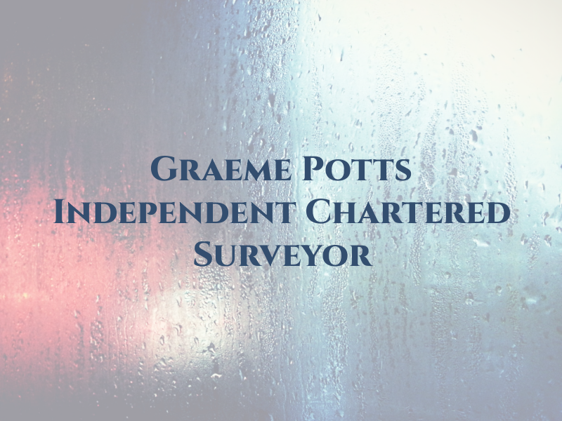 Graeme Potts Independent Chartered Surveyor