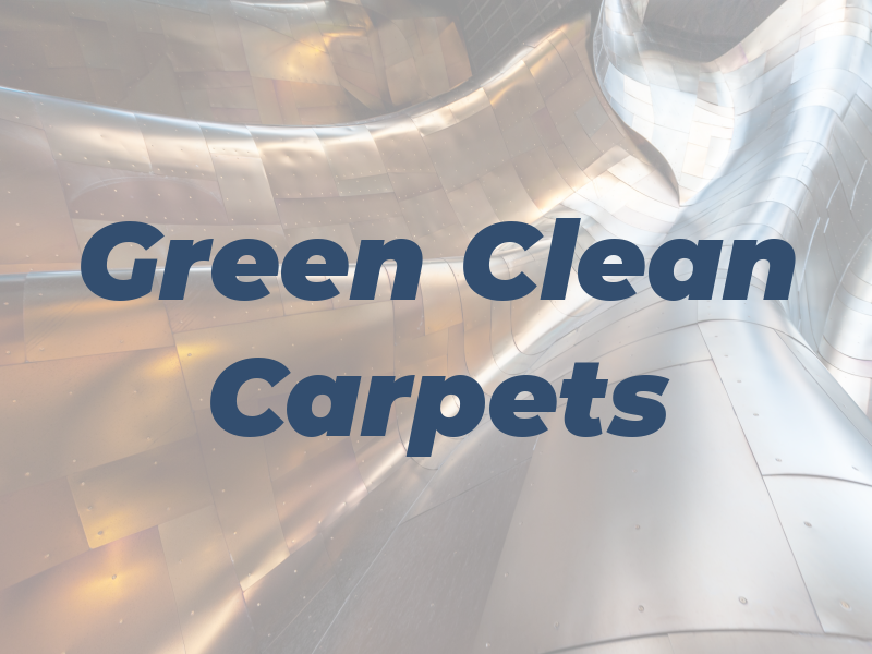 Green Clean Carpets