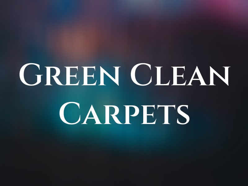 Green Clean Carpets