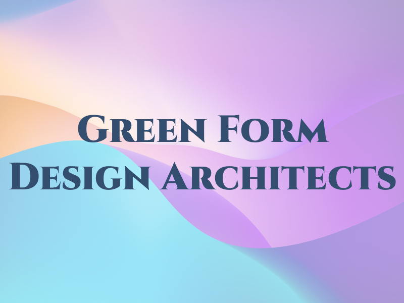 Green Form Design Architects