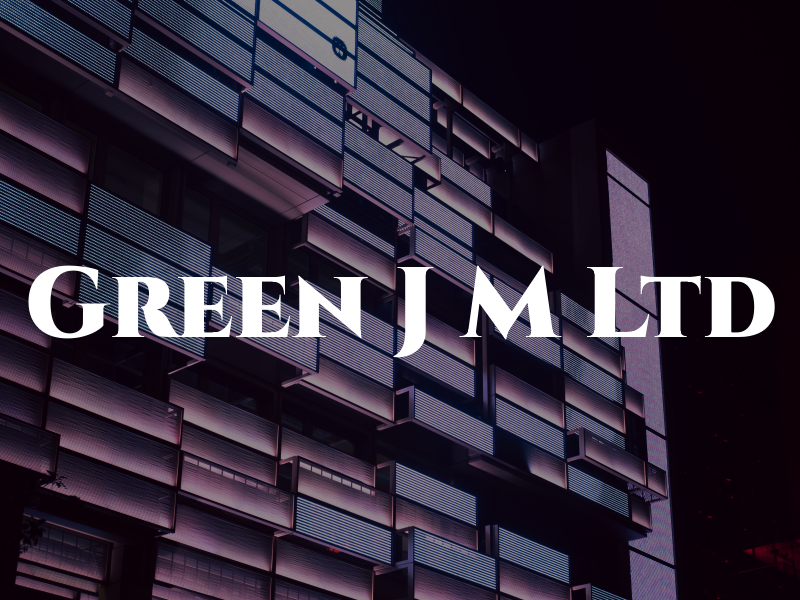 Green J M Ltd