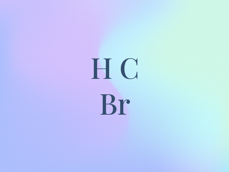 H C Br