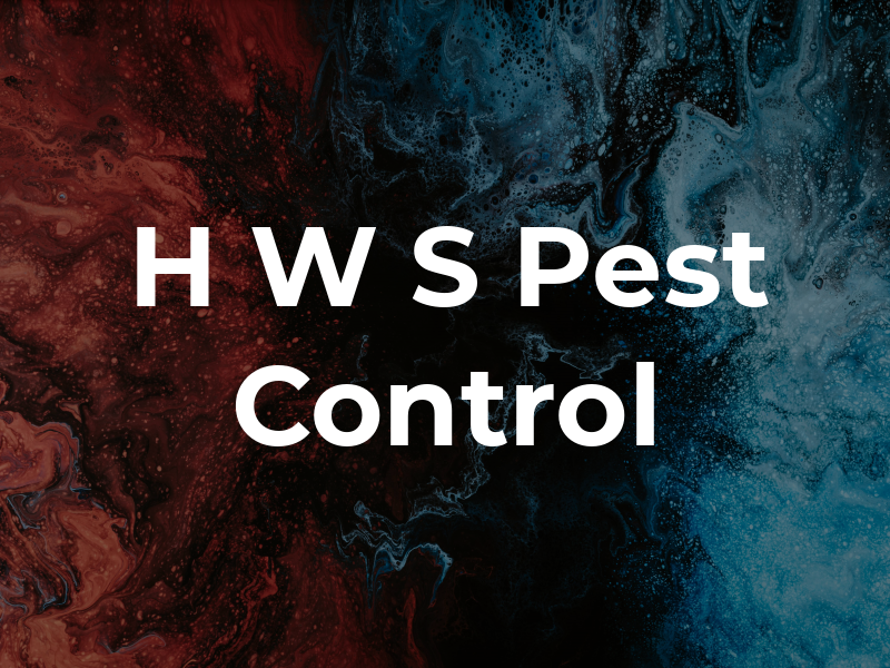 H W S Pest Control