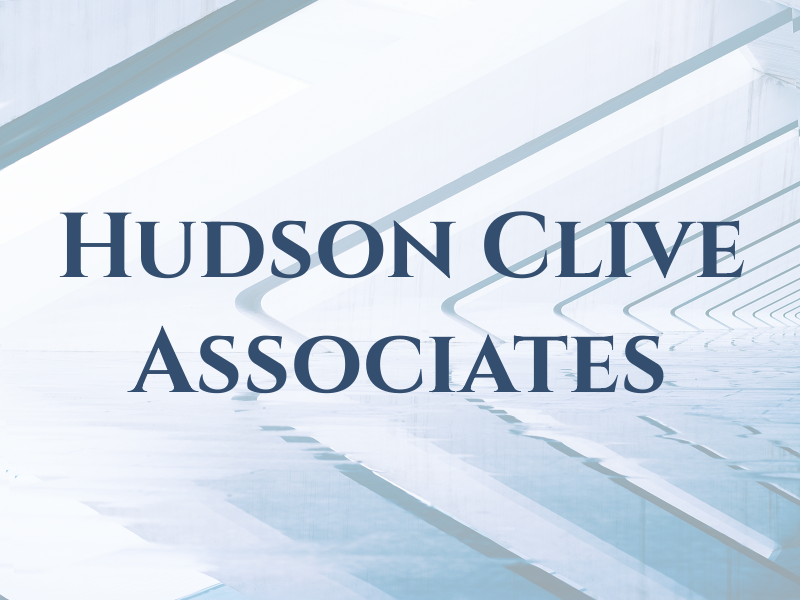 Hudson Clive Associates Ltd