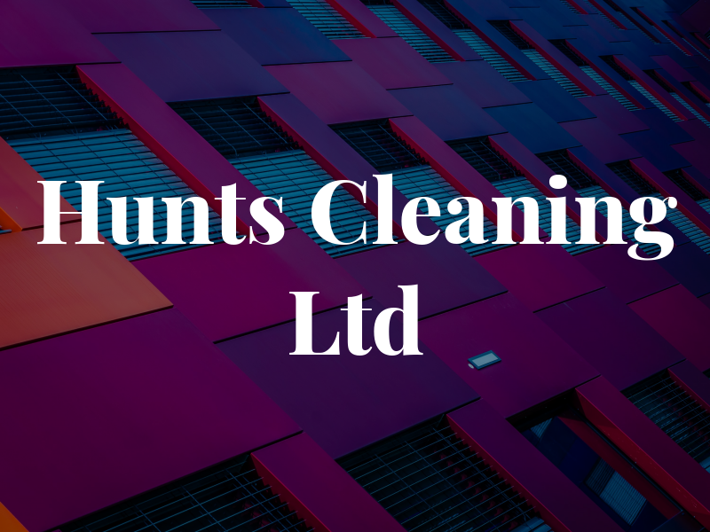 Hunts Cleaning Ltd