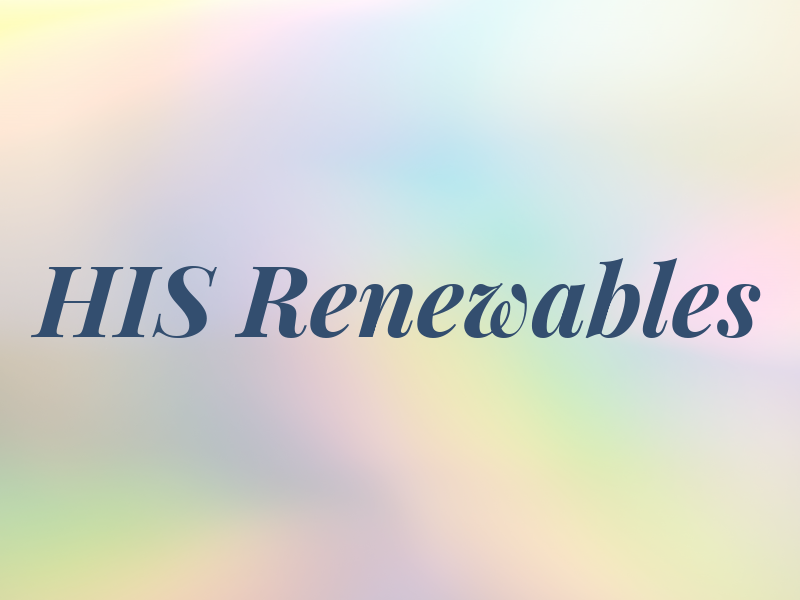 HIS Renewables