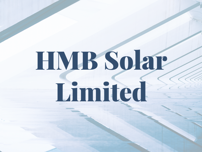 HMB Solar Limited