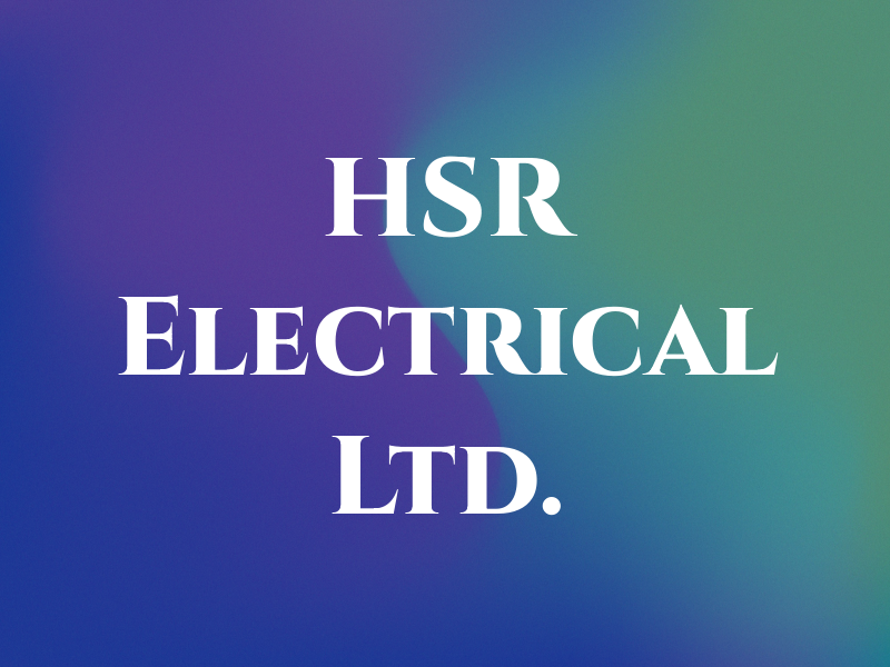 HSR Electrical Ltd.