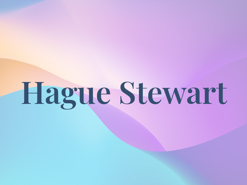 Hague Stewart