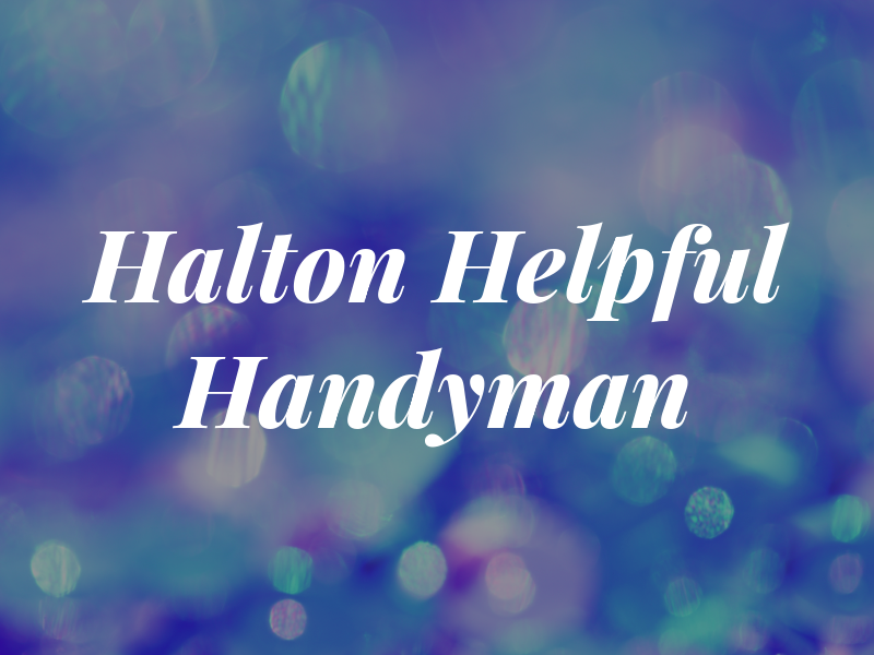 Halton Helpful Handyman