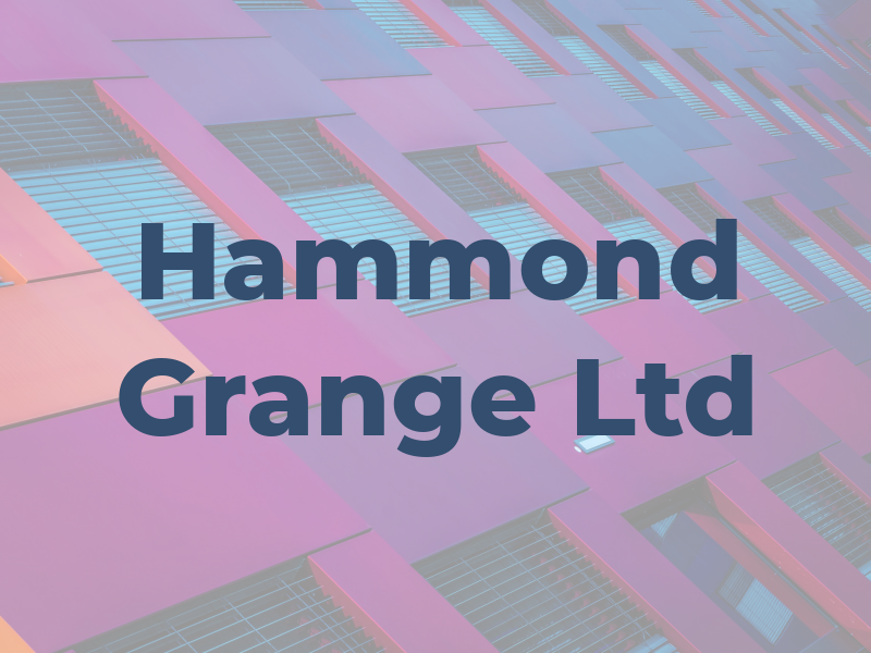 Hammond Grange Ltd