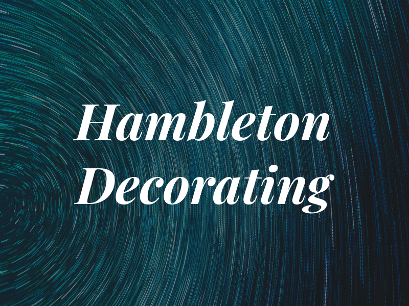 Hambleton Decorating