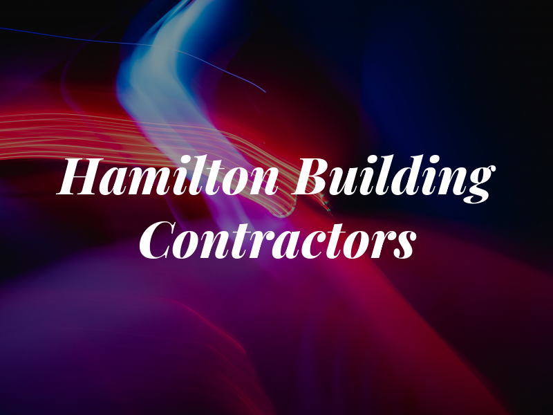 Hamilton Building Contractors Ltd