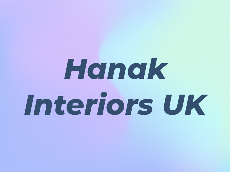 Hanak Interiors UK