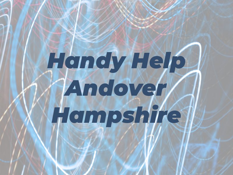 Handy Help Andover and Hampshire