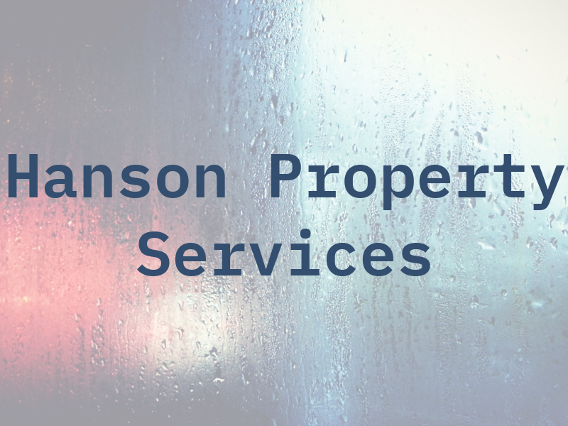 Hanson Property Services