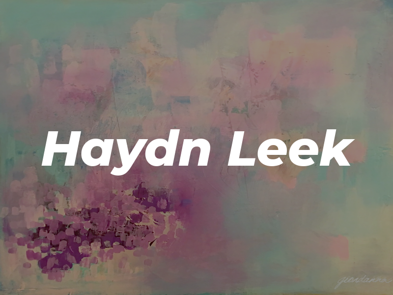Haydn Leek