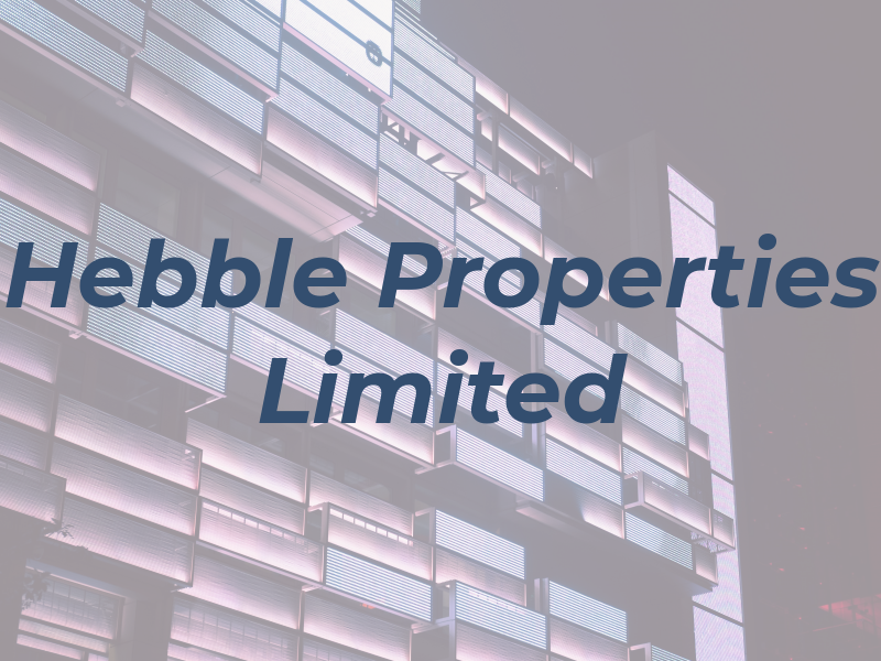 Hebble Properties Limited
