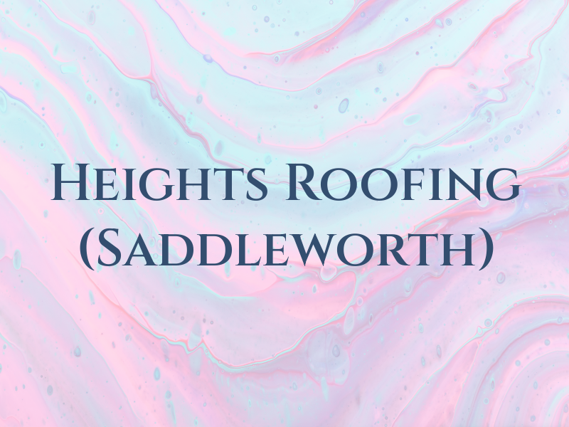 Heights Roofing (Saddleworth) Ltd