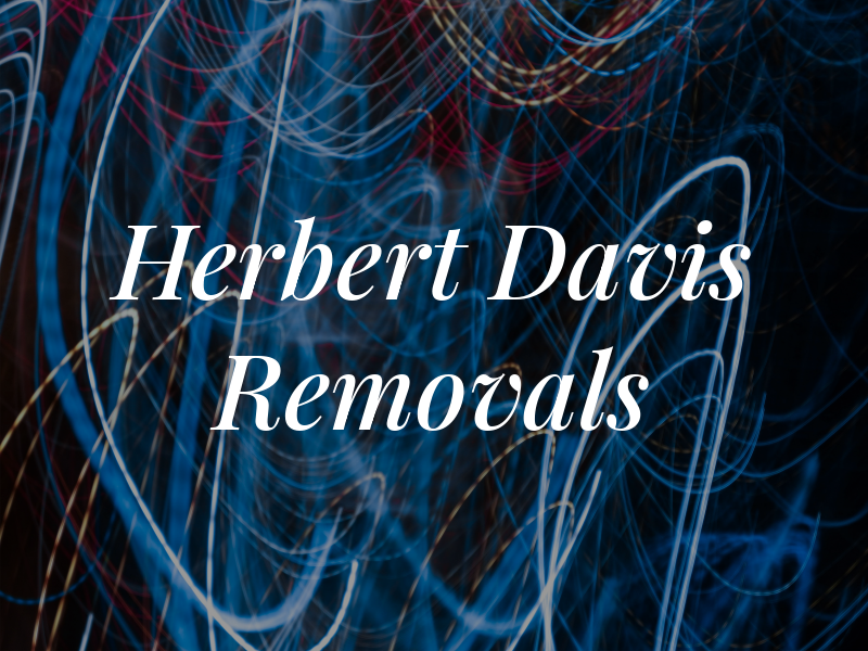 Herbert Davis Removals