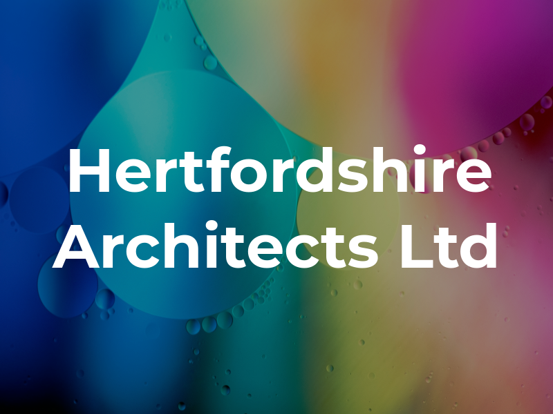 Hertfordshire Architects Ltd