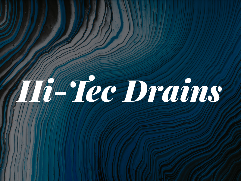 Hi-Tec Drains