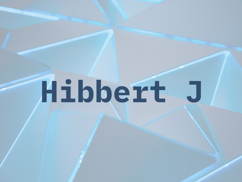 Hibbert J