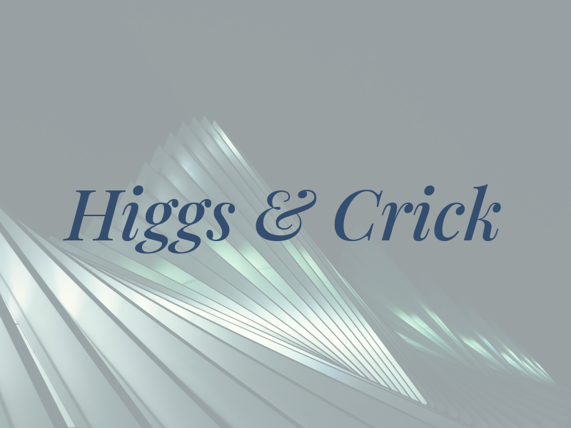 Higgs & Crick