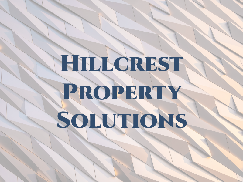 Hillcrest Property Solutions