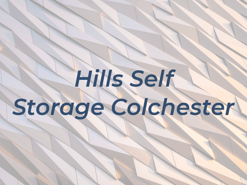 Hills Self Storage Colchester