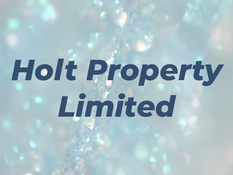 Holt Property Limited