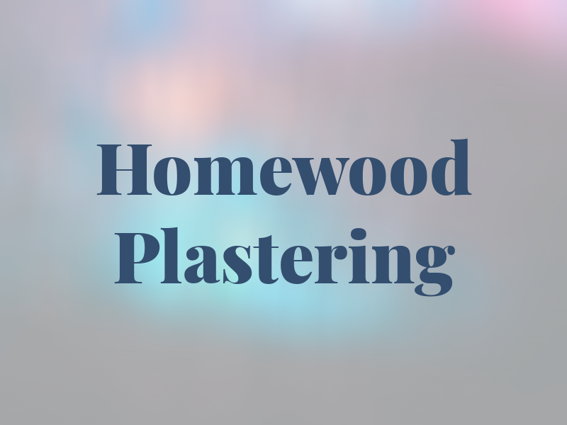 Homewood Plastering