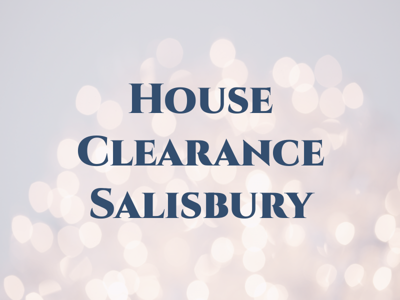 House Clearance Salisbury