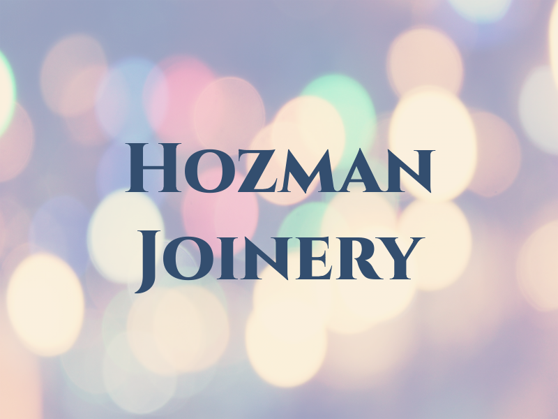 Hozman Joinery