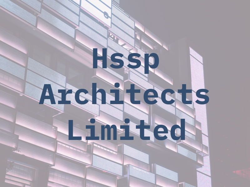 Hssp Architects Limited
