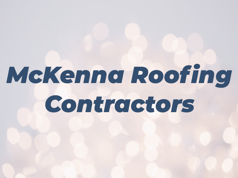 I A McKenna Roofing Contractors